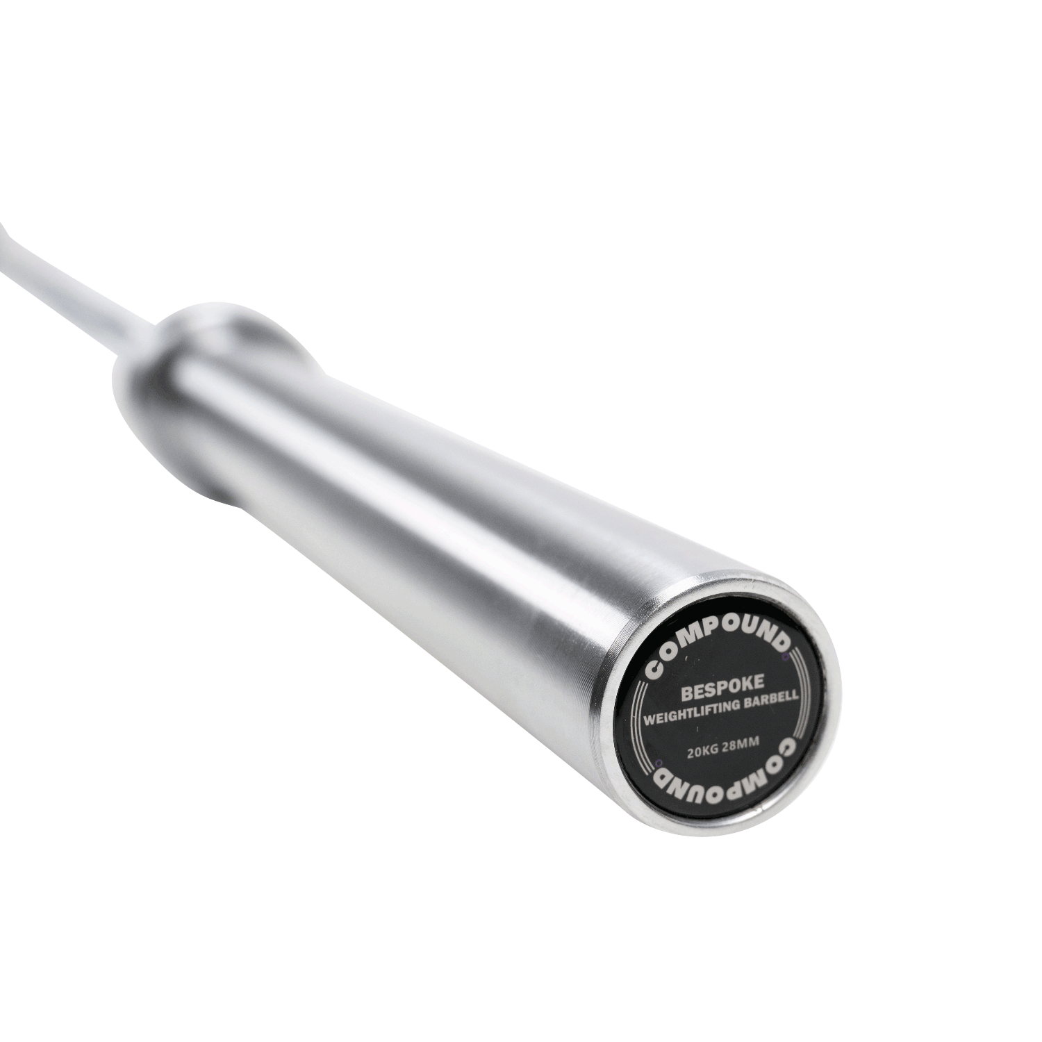 Bespoke Olympic Lifting Barbell | Chrome – Compound Fitness Equipment Olympic lifting barbell