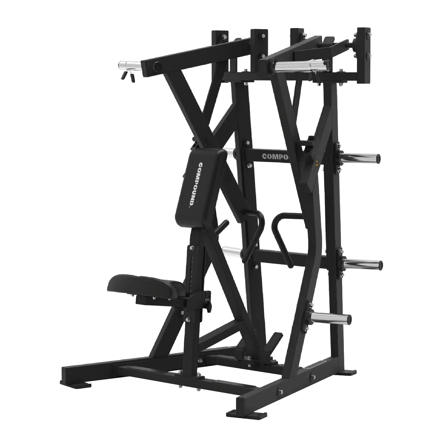 Iso Low Row Plate Loaded Machine COMPOUND Fitness Equipment Compound Fitness Equipment