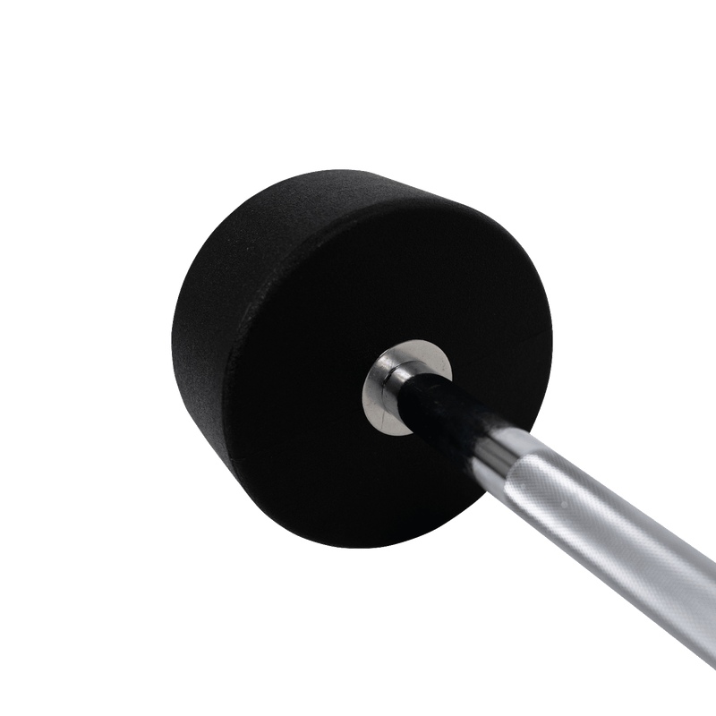 Fixed PU Staight Barbell 10kg to 55kg | Storage Tower Included