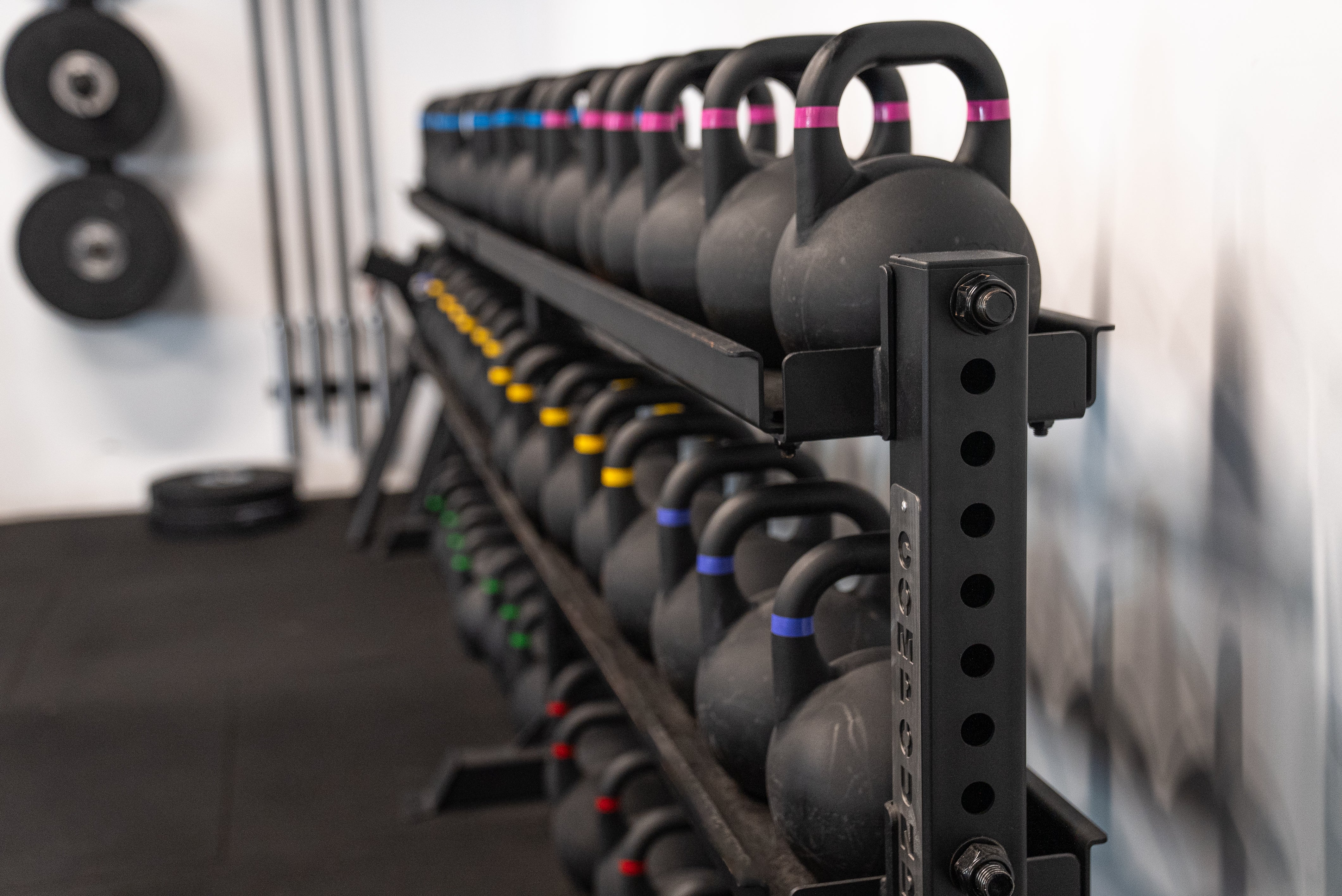 Matrix Kettlebell Rack Modular Racking - Kettlebell Holder (shelf only) – Compound Fitness ...