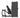 Seated Leg Press Dynasty pin loaded machine, alternate angle 1