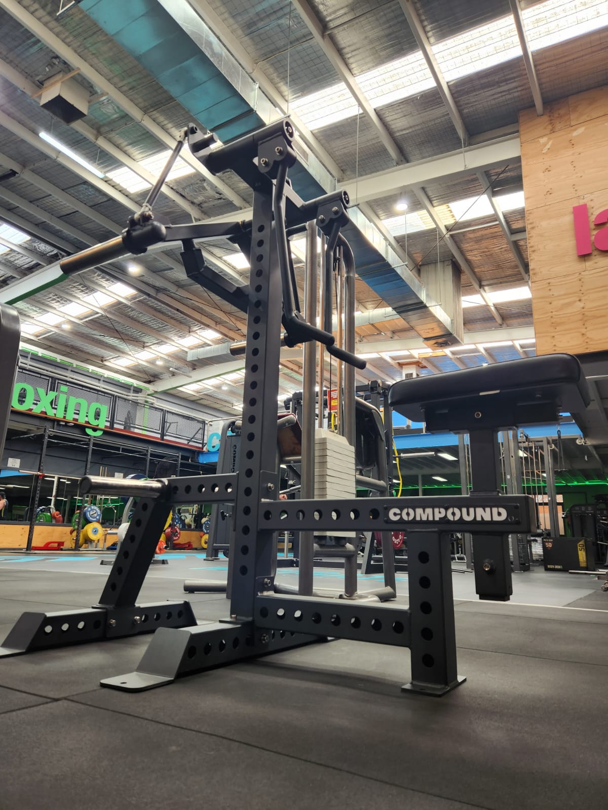 Compound Machine Off Ground Lateral Raise Machine - Commercial Plate Loaded | Compound Fitness ...