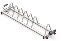 Toaster Rack Weight Plate Holder