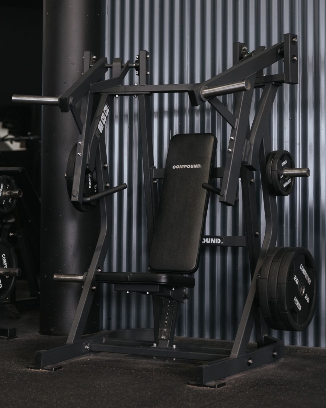ISO Seated Chest Press Machine - Commercial Plate Loaded | Compound ...