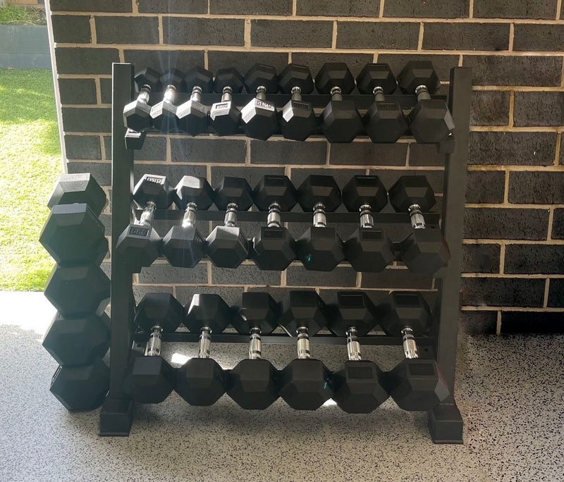 3 Tier Dumbbell Rack | Compound Fitness Equipment