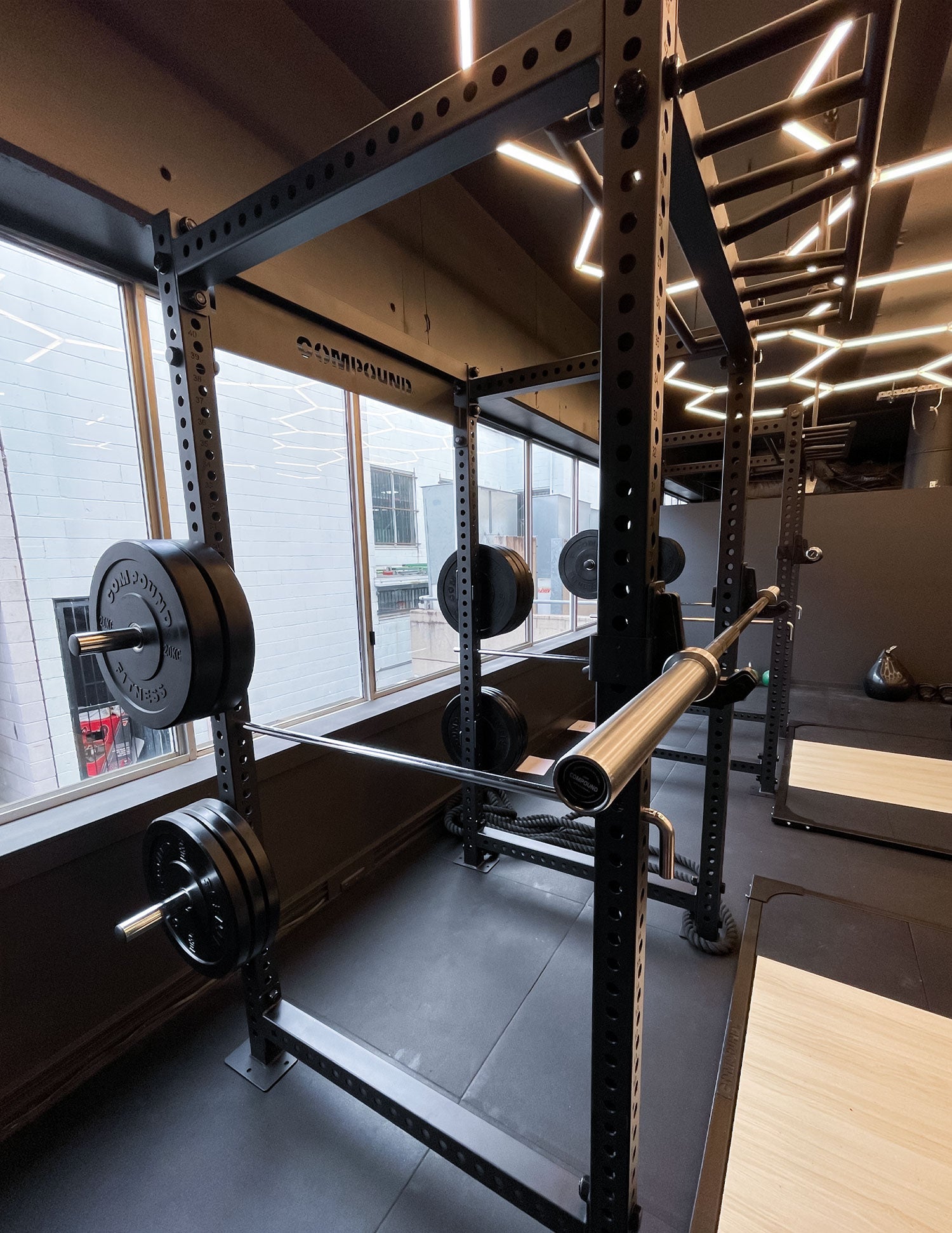 Commercial Power Rack | COMPOUND Fitness Equipment – Compound Fitness ...