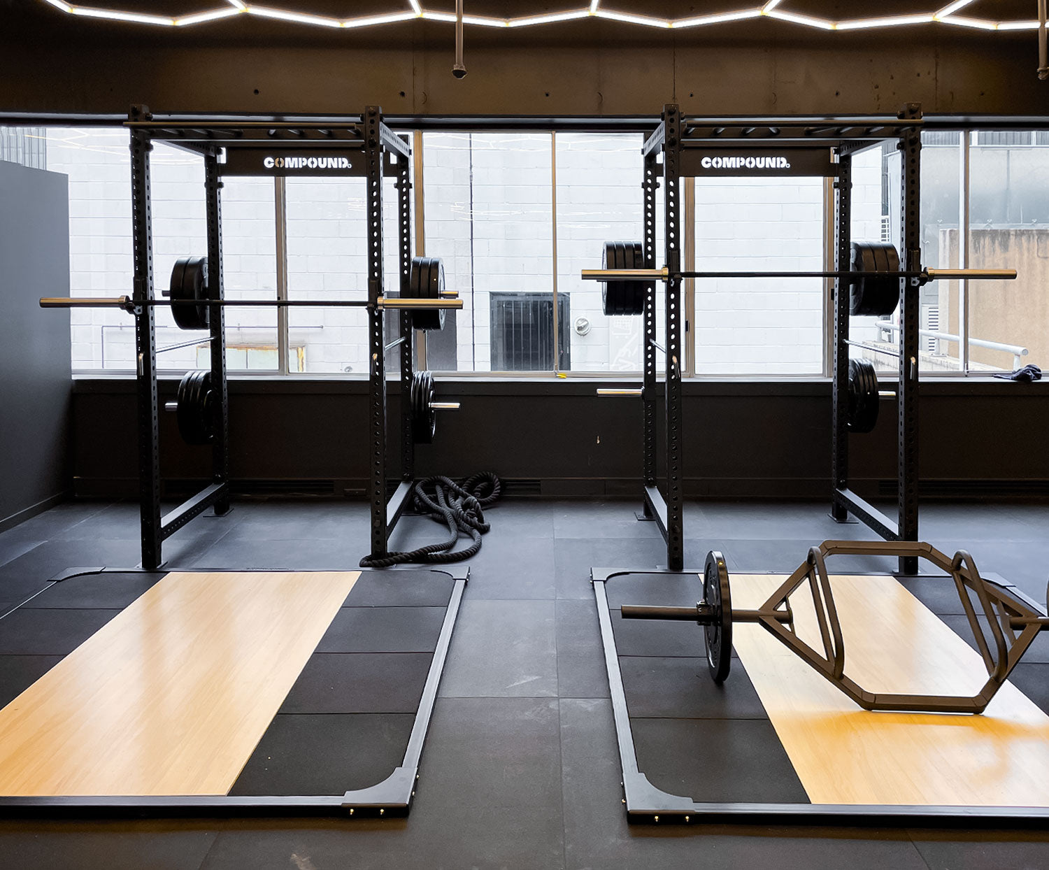 Commercial Power Rack | COMPOUND Fitness Equipment – Compound Fitness ...