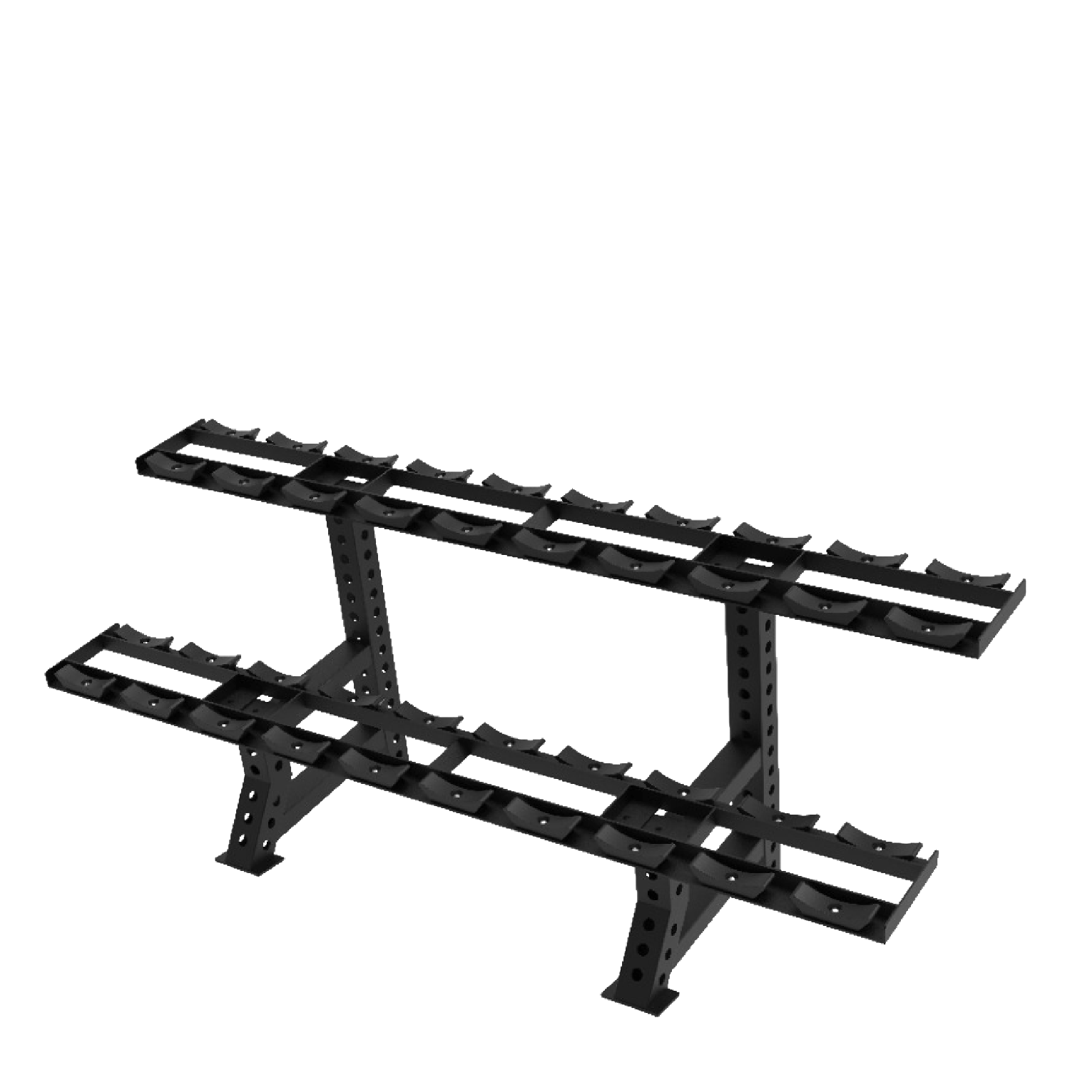 2 Tier Round Dumbbell Rack | COMPOUND Fitness Equipment – Compound ...